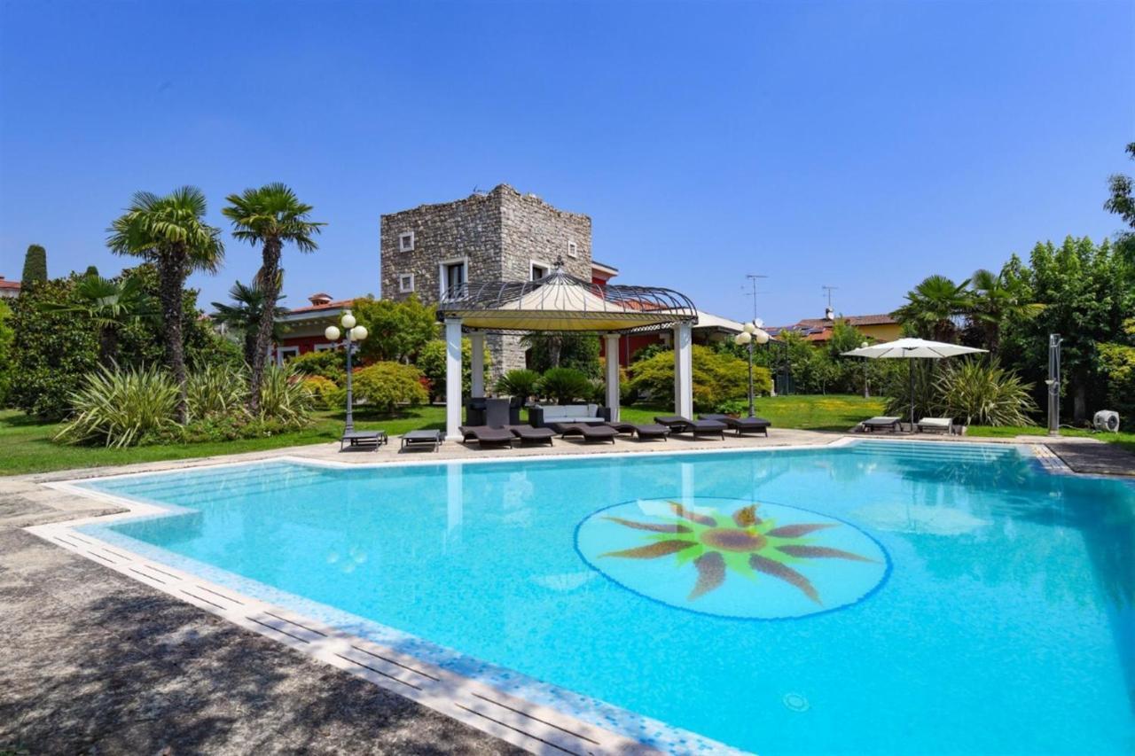 Private Luxury Villa With Pool Moniga del Garda Exterior foto