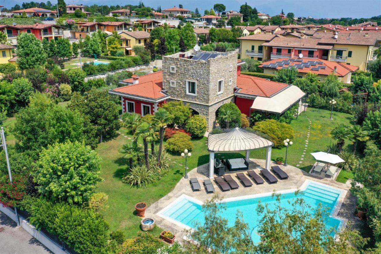 Private Luxury Villa With Pool Moniga del Garda Exterior foto