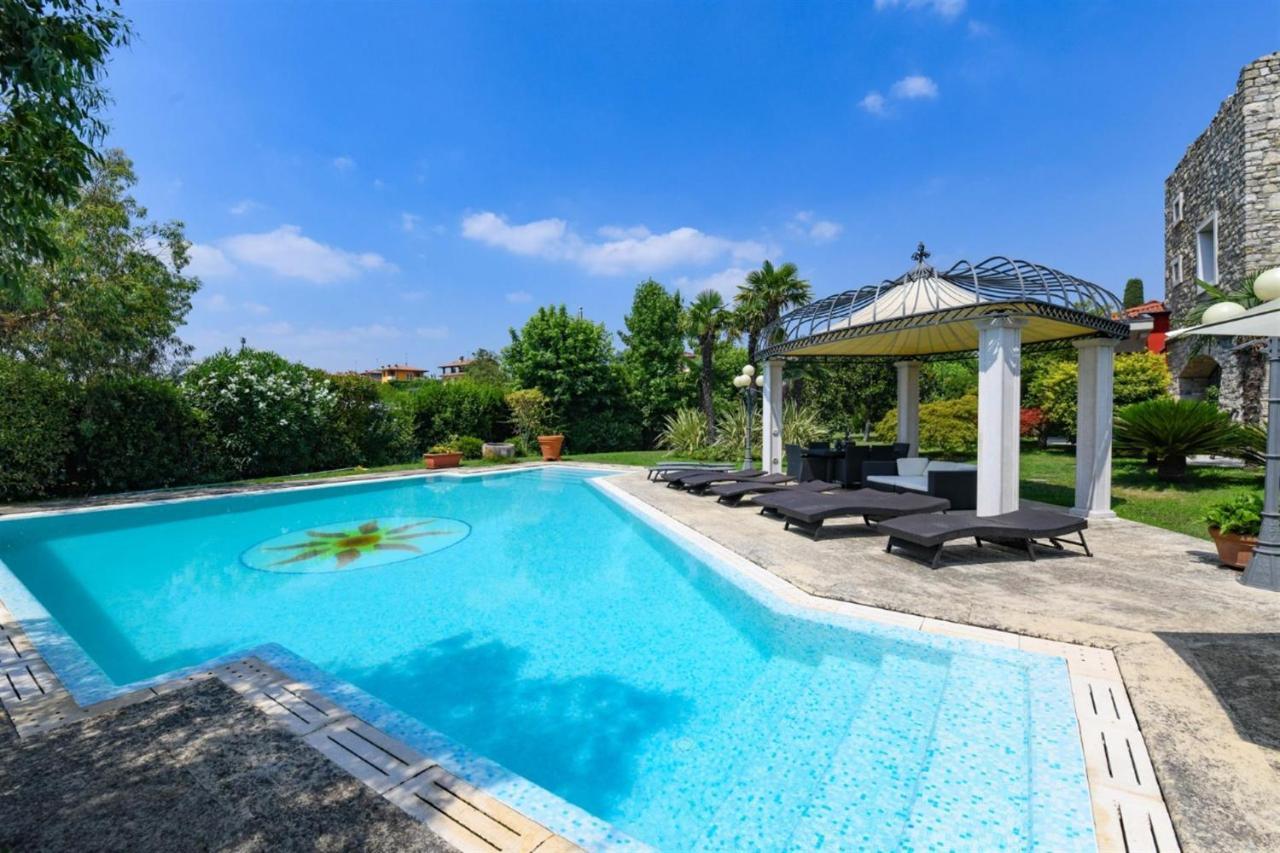 Private Luxury Villa With Pool Moniga del Garda Exterior foto