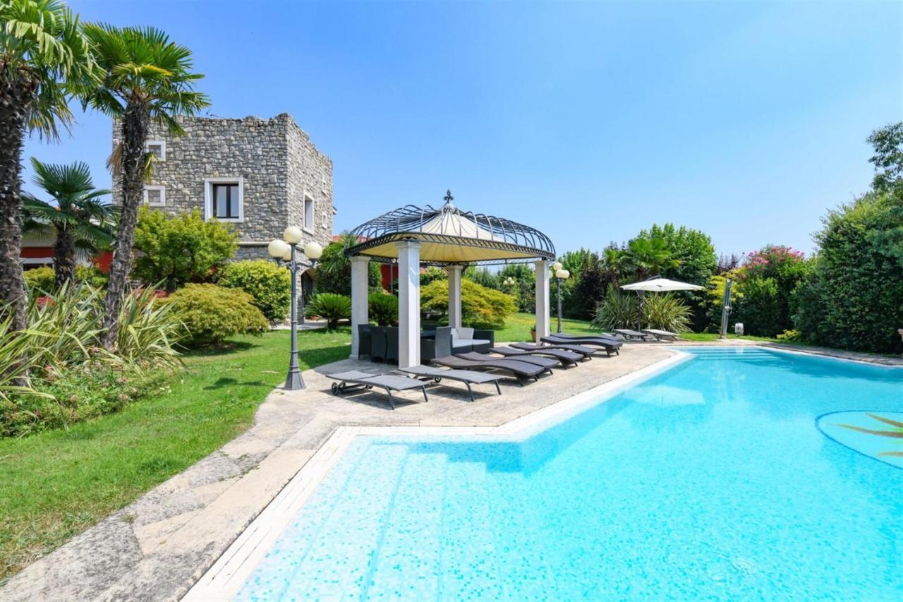 Private Luxury Villa With Pool Moniga del Garda Exterior foto