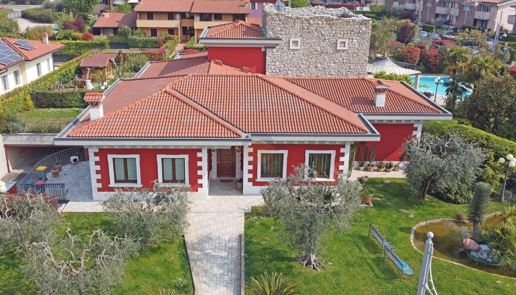 Private Luxury Villa With Pool Moniga del Garda Exterior foto