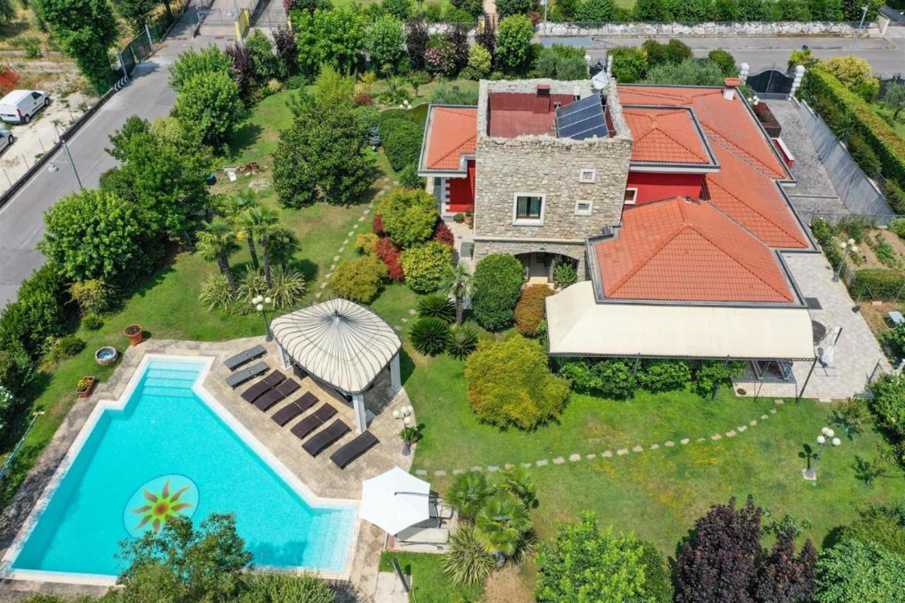 Private Luxury Villa With Pool Moniga del Garda Exterior foto